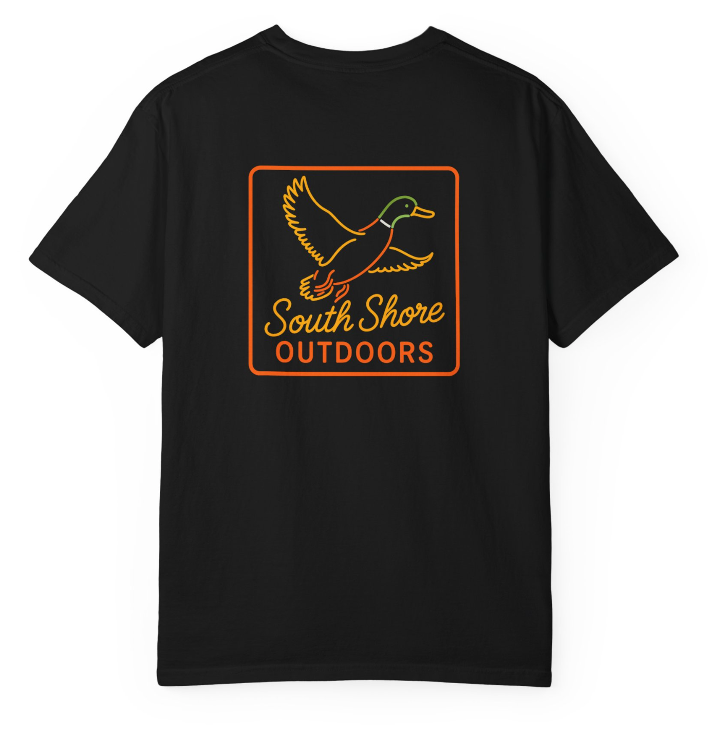 Neon Flight T-Shirt | Black