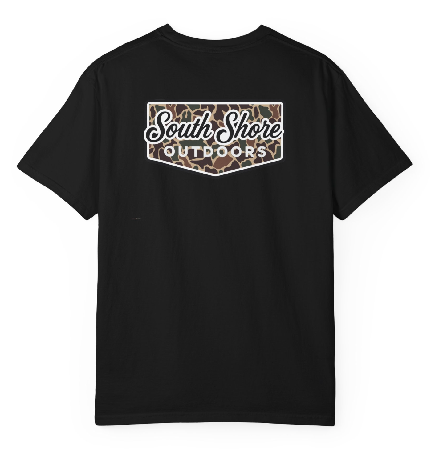 Duck Camo Patch T-Shirt | Black