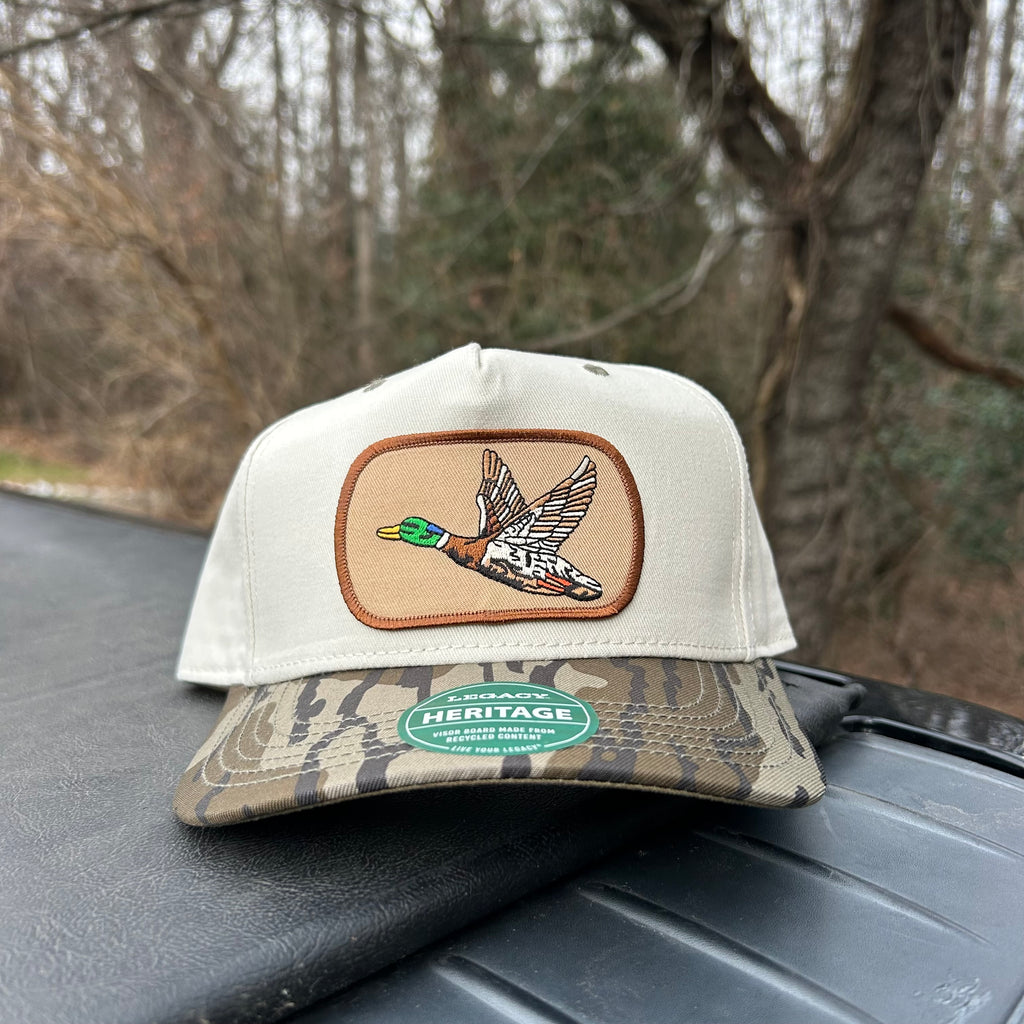 Mallard Patch Hat | Cream/ Bottomland