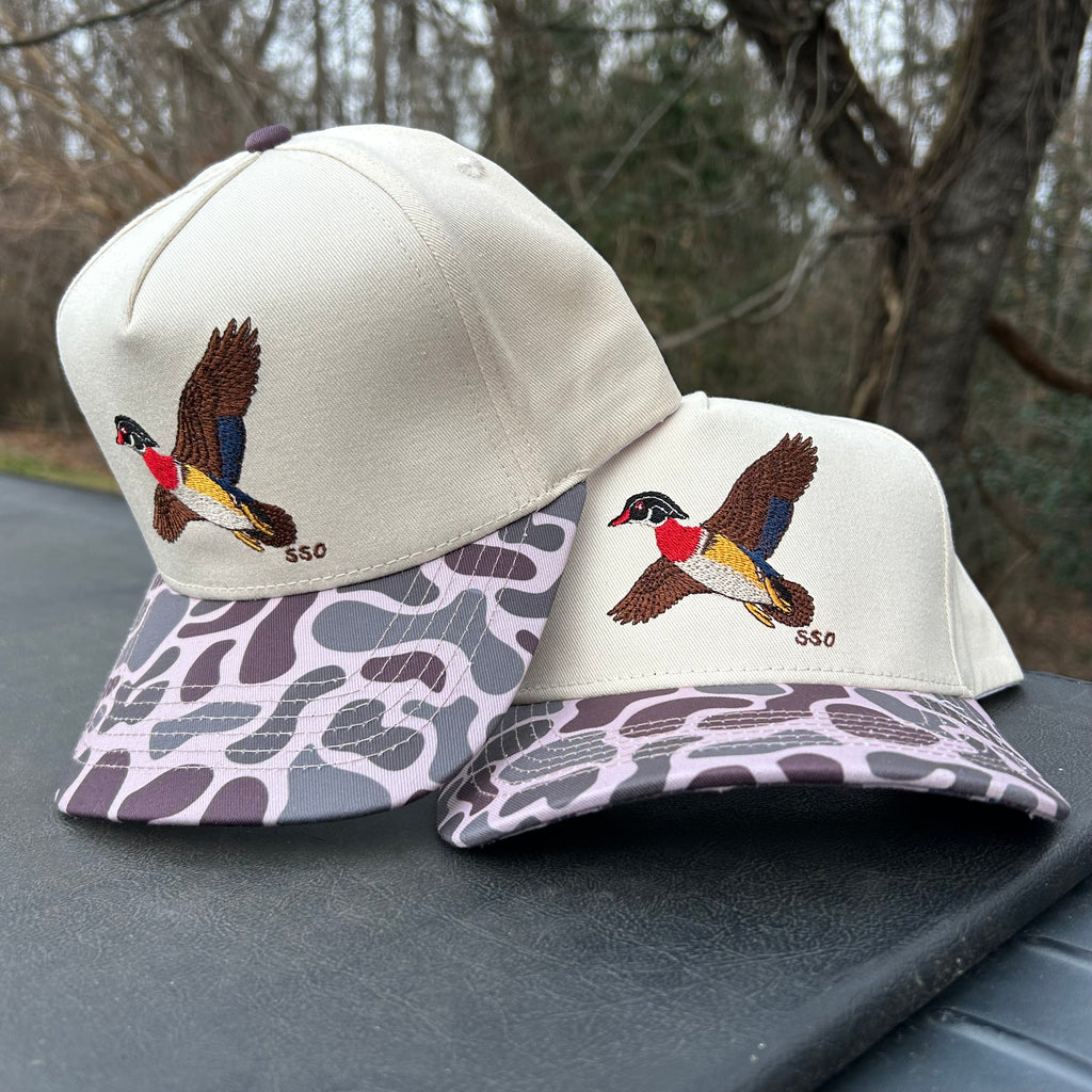 The Woodie Cap | Bark Camo/ Cream
